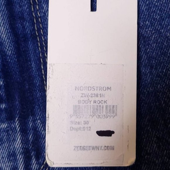 ZGY Womens Mom Jeans Blue Medium Wash High Rise Denim 30 New - Picture 11 of 11